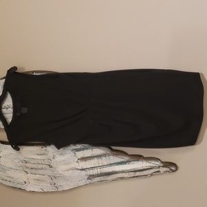 Kardashian Kollection black sleeveless dress